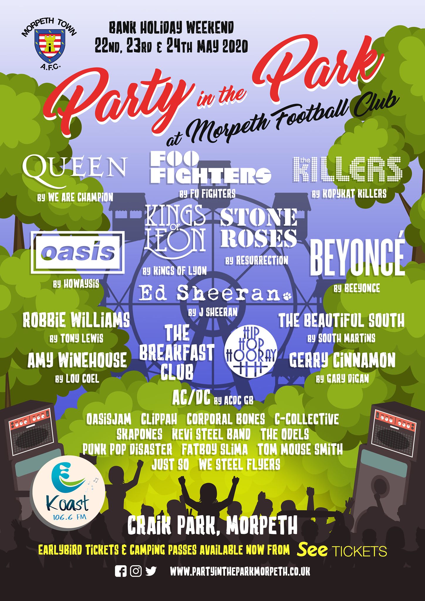 PARTY IN THE PARK MORPETH 2020